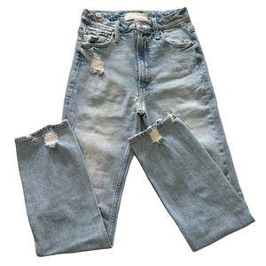 Mother Women’s High Waisted Rider Skimp Jeans Size 26
